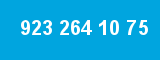 923 264 10 75 923 264 10 75